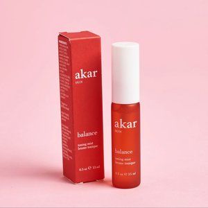 🔥3/$30 NIB AKAR SKIN Balance Toner Toning Mist Deluxe Travel Size 15mL